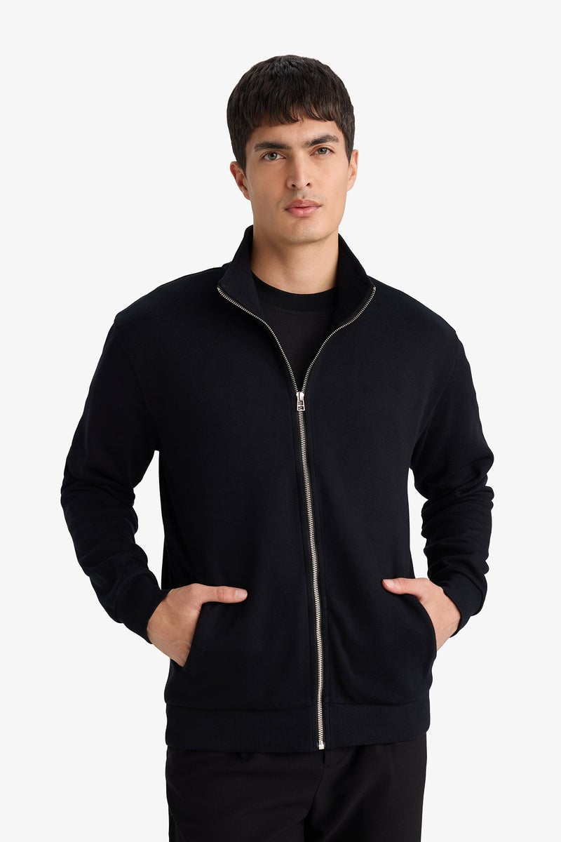 ديفاكتو كارديجان بسوسته وياقة عالية - Image 3